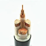 Copper core cross-linked polyethylene insulated polyvinyl chloride sheathed steel tape armored fire-resistant power cable