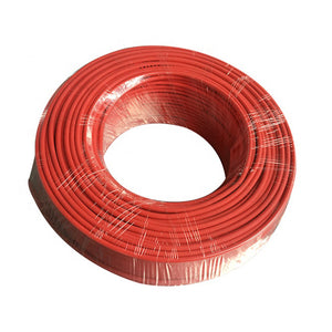 Cross-linked polyolefin insulated low smoke zero halogen flame retardant flexible wire