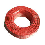 Cross-linked polyolefin insulated low smoke zero halogen flame retardant flexible wire