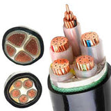 Cross-linked polyethylene copper core halogen-free, low smoke, flame-retardant and fire-resistant Class B cable