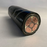 Copper core cross-linked polyethylene insulated polyvinyl chloride sheathed steel tape armored fire-resistant power cable