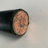 Cross-linked polyethylene copper core halogen-free, low smoke, flame-retardant and fire-resistant Class B cable