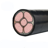 Cross-linked polyethylene copper core halogen-free, low smoke, flame-retardant and fire-resistant Class B cable