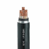 Copper core cross-linked polyethylene insulated polyvinyl chloride sheathed steel tape armored power cable