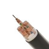 Cross-linked polyethylene copper core halogen-free, low smoke, flame-retardant and fire-resistant Class B cable