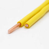 Cross-linked polyolefin insulated low smoke zero halogen flame retardant flexible wire