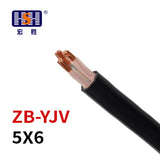 Cross-linked polyethylene insulated polyvinyl chloride sheathed power cable
